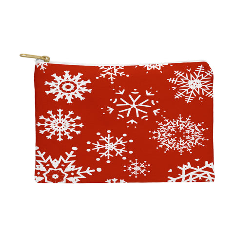 Sheila Wenzel-Ganny Big Snowflakes Pouch