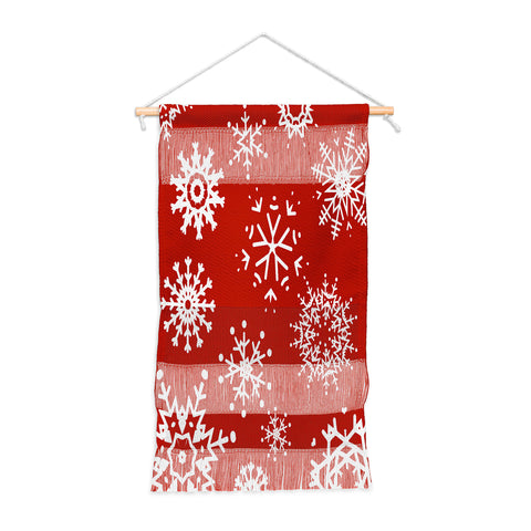 Sheila Wenzel-Ganny Big Snowflakes Wall Hanging Portrait