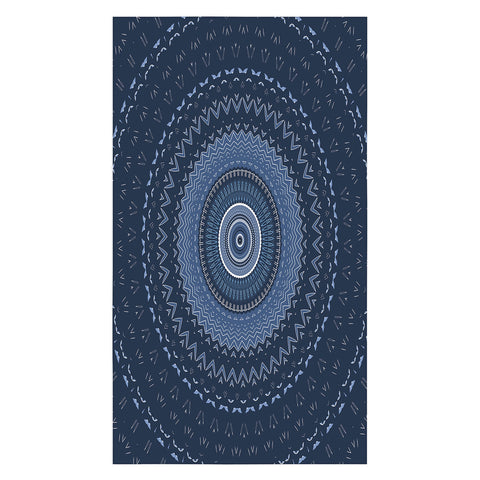 Sheila Wenzel-Ganny Blue Bohemian Mandala Tablecloth