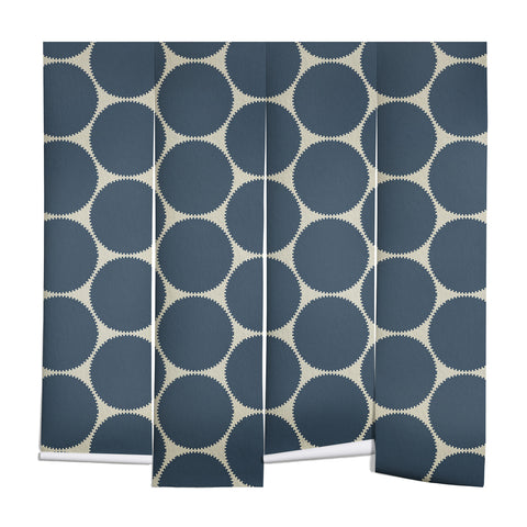 Sheila Wenzel-Ganny Blue Dots Abstract Wall Mural