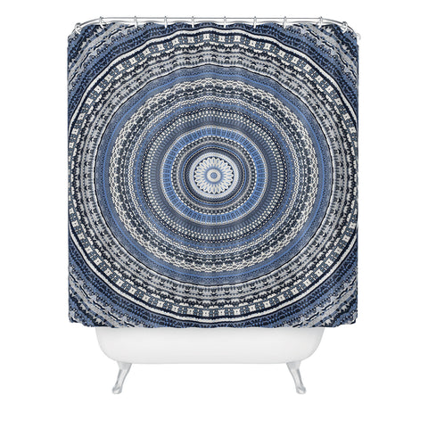 Sheila Wenzel-Ganny Bohemian Blues Shower Curtain