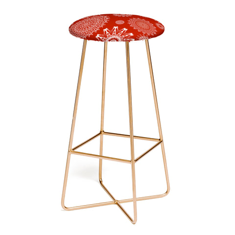 Sheila Wenzel-Ganny Bohemian Holiday Mandalas Bar Stool