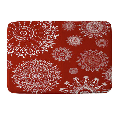 Sheila Wenzel-Ganny Bohemian Holiday Mandalas Memory Foam Bath Mat