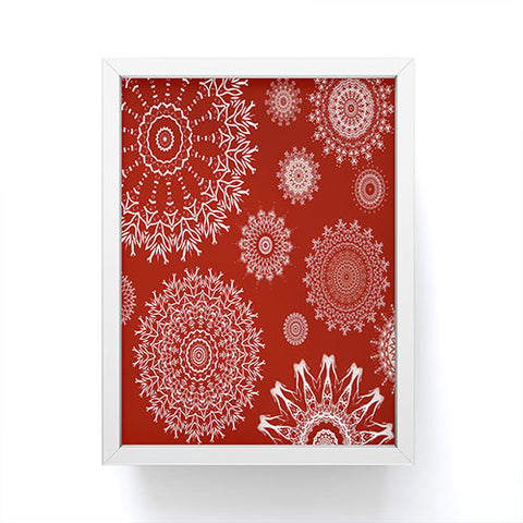 Sheila Wenzel-Ganny Bohemian Holiday Mandalas Framed Mini Art Print