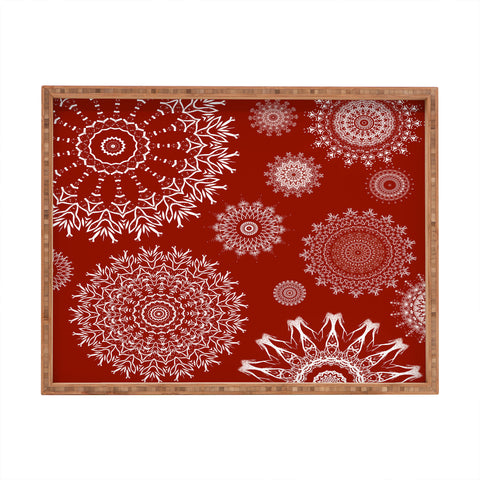 Sheila Wenzel-Ganny Bohemian Holiday Mandalas Rectangular Tray