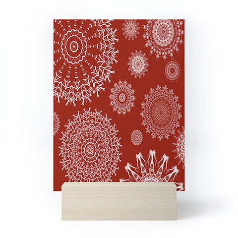 Sheila Wenzel-Ganny Bohemian Holiday Mandalas Mini Art Print