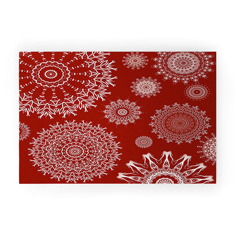 Sheila Wenzel-Ganny Bohemian Holiday Mandalas Welcome Mat