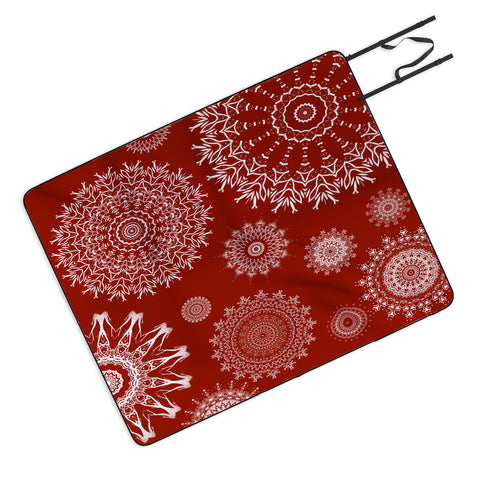 Sheila Wenzel-Ganny Bohemian Holiday Mandalas Picnic Blanket