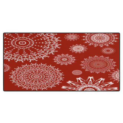 Sheila Wenzel-Ganny Bohemian Holiday Mandalas Desk Mat