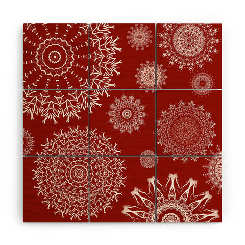 Sheila Wenzel-Ganny Bohemian Holiday Mandalas Wood Wall Mural