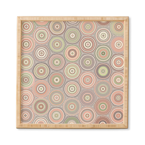 Sheila Wenzel-Ganny Bohemian Multi Mandalas Framed Wall Art