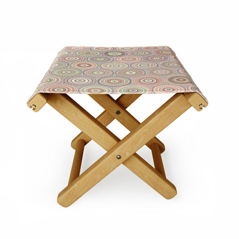 Sheila Wenzel-Ganny Bohemian Multi Mandalas Folding Stool