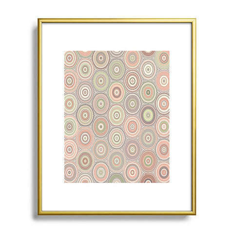 Sheila Wenzel-Ganny Bohemian Multi Mandalas Metal Framed Art Print