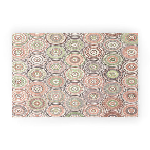 Sheila Wenzel-Ganny Bohemian Multi Mandalas Welcome Mat