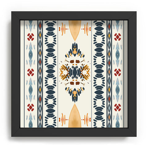 Sheila Wenzel-Ganny Bohemian Tribal Summer Recessed Framing Square