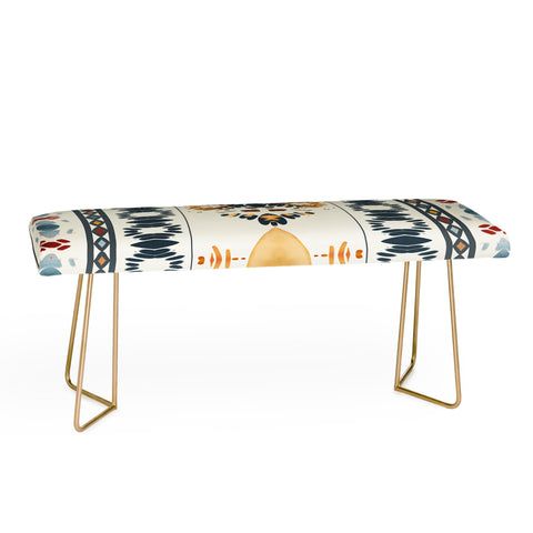 Sheila Wenzel-Ganny Bohemian Tribal Summer Bench