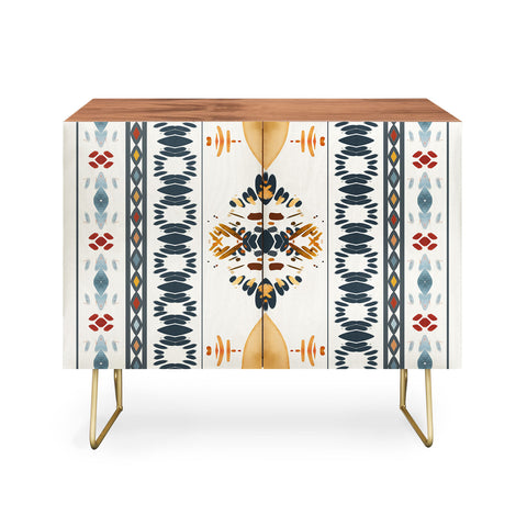 Sheila Wenzel-Ganny Bohemian Tribal Summer Credenza