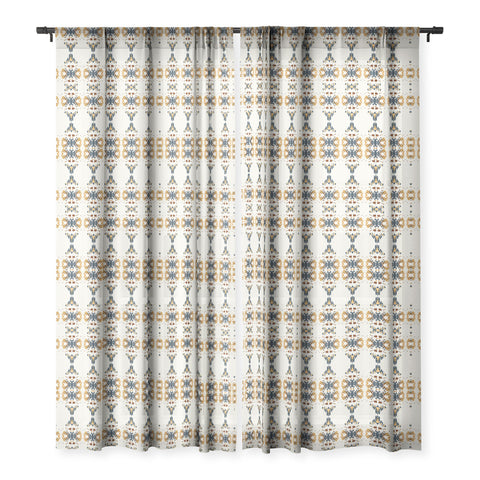 Sheila Wenzel-Ganny Bohemian Tribal Summer Sheer Window Curtain