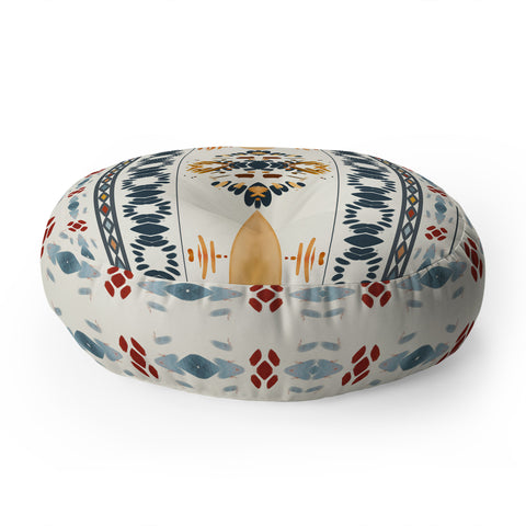 Sheila Wenzel-Ganny Bohemian Tribal Summer Floor Pillow Round