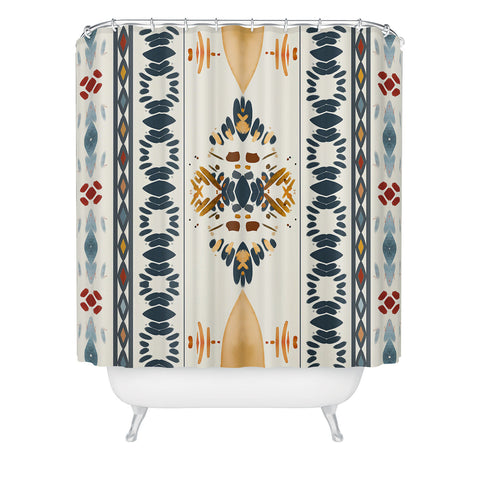 Sheila Wenzel-Ganny Bohemian Tribal Summer Shower Curtain