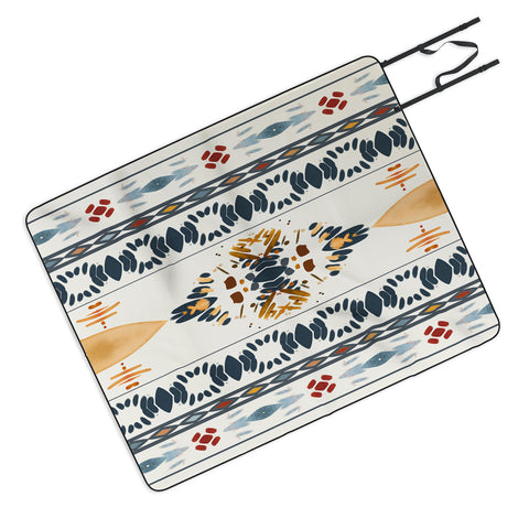 Sheila Wenzel-Ganny Bohemian Tribal Summer Picnic Blanket