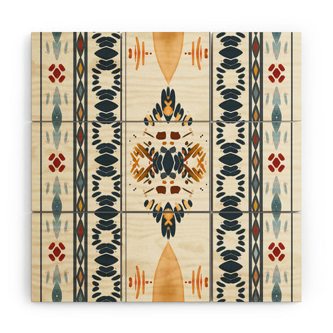 Sheila Wenzel-Ganny Bohemian Tribal Summer Wood Wall Mural