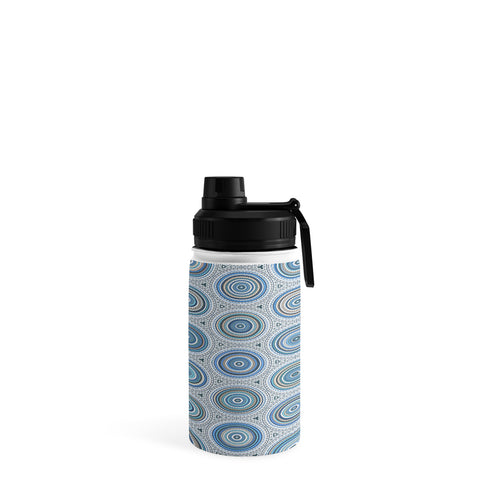 Sheila Wenzel-Ganny Boho Blue Multi Mandala Water Bottle