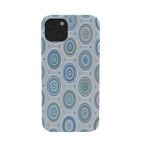 Sheila Wenzel-Ganny Boho Blue Multi Mandala Phone Case