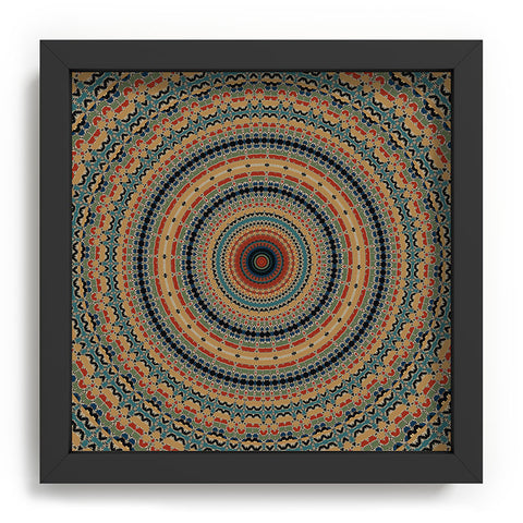 Sheila Wenzel-Ganny Boho Moroccan Mandala Recessed Framing Square