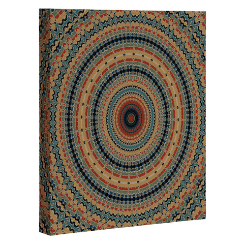 Sheila Wenzel-Ganny Boho Moroccan Mandala Art Canvas