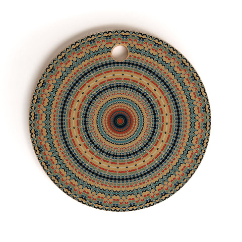 Sheila Wenzel-Ganny Boho Moroccan Mandala Cutting Board Round