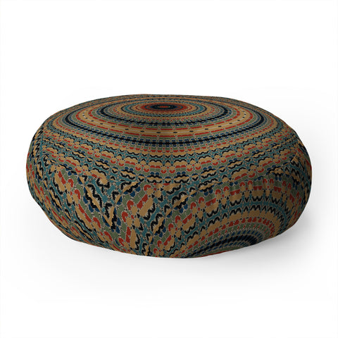 Sheila Wenzel-Ganny Boho Moroccan Mandala Floor Pillow Round