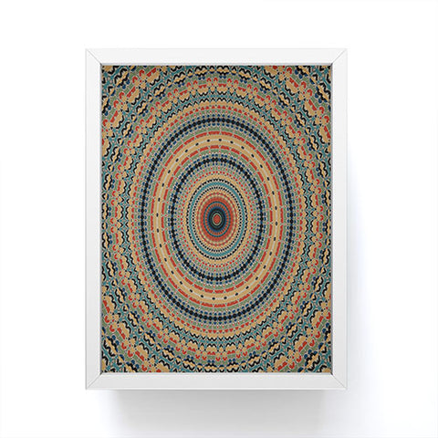 Sheila Wenzel-Ganny Boho Moroccan Mandala Framed Mini Art Print