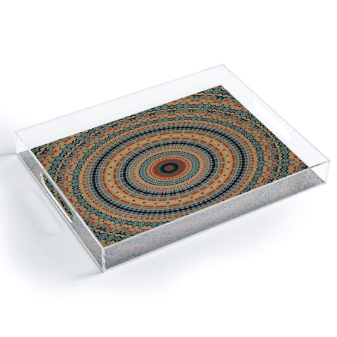 Sheila Wenzel-Ganny Boho Moroccan Mandala Acrylic Tray