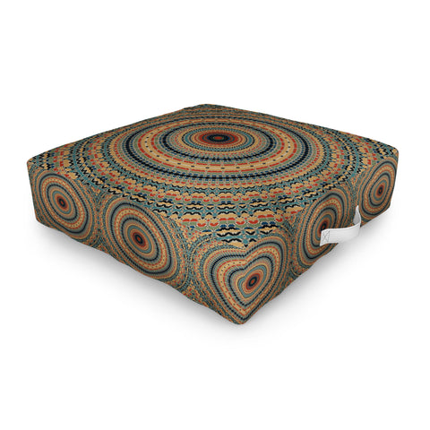 Sheila Wenzel-Ganny Boho Moroccan Mandala Outdoor Floor Cushion