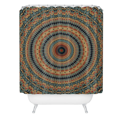 Sheila Wenzel-Ganny Boho Moroccan Mandala Shower Curtain