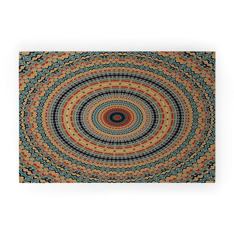 Sheila Wenzel-Ganny Boho Moroccan Mandala Welcome Mat