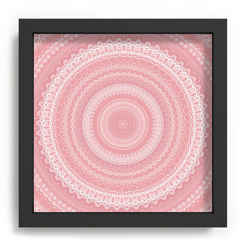Sheila Wenzel-Ganny Boho Pink Mandala Recessed Framing Square
