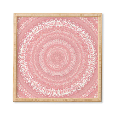 Sheila Wenzel-Ganny Boho Pink Mandala Framed Wall Art