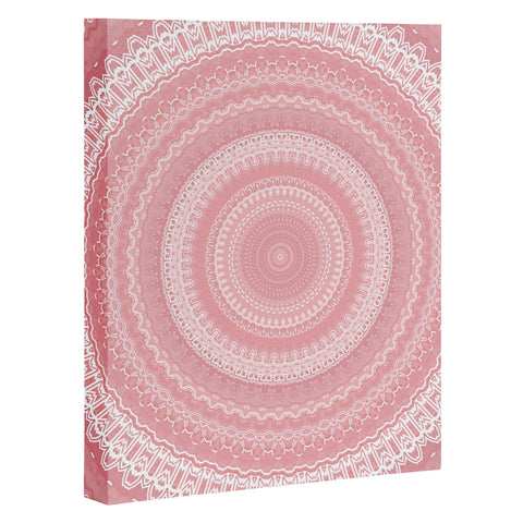 Sheila Wenzel-Ganny Boho Pink Mandala Art Canvas