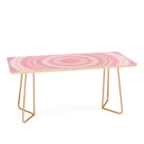 Sheila Wenzel-Ganny Boho Pink Mandala Coffee Table