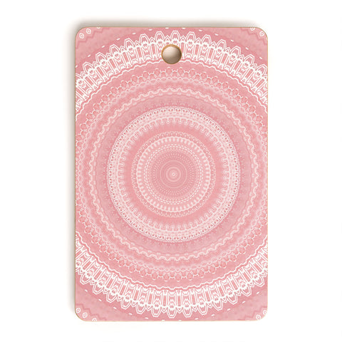 Sheila Wenzel-Ganny Boho Pink Mandala Cutting Board Rectangle