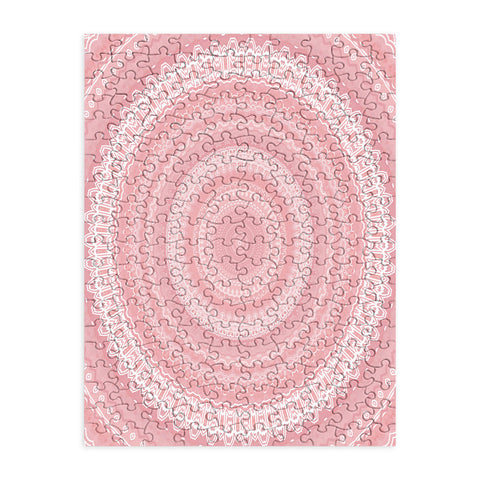 Sheila Wenzel-Ganny Boho Pink Mandala Puzzle