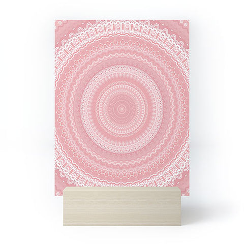 Sheila Wenzel-Ganny Boho Pink Mandala Mini Art Print