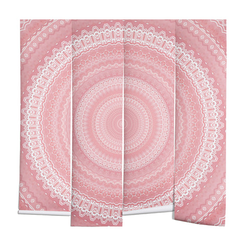 Sheila Wenzel-Ganny Boho Pink Mandala Wall Mural