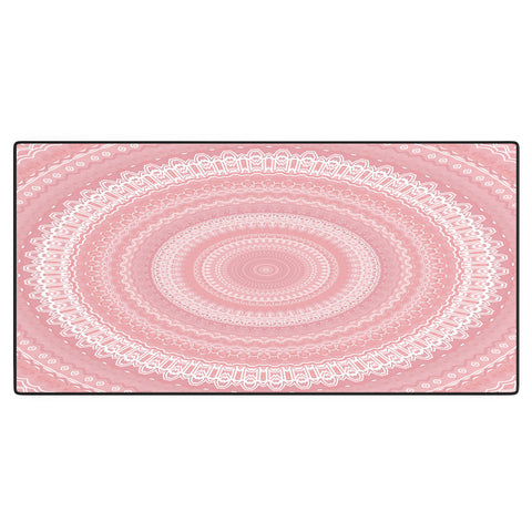 Sheila Wenzel-Ganny Boho Pink Mandala Desk Mat
