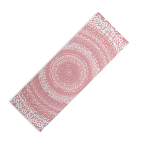 Sheila Wenzel-Ganny Boho Pink Mandala Yoga Mat