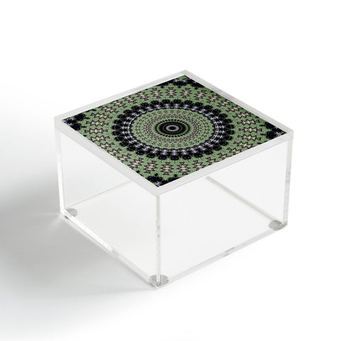 Sheila Wenzel-Ganny Boho Sage Mandala Acrylic Box