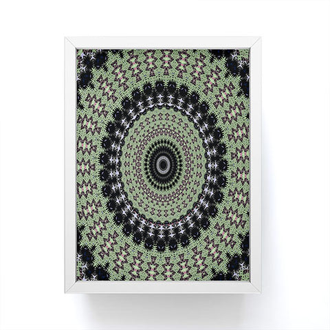Sheila Wenzel-Ganny Boho Sage Mandala Framed Mini Art Print