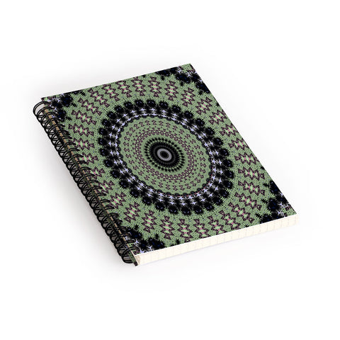 Sheila Wenzel-Ganny Boho Sage Mandala Spiral Notebook